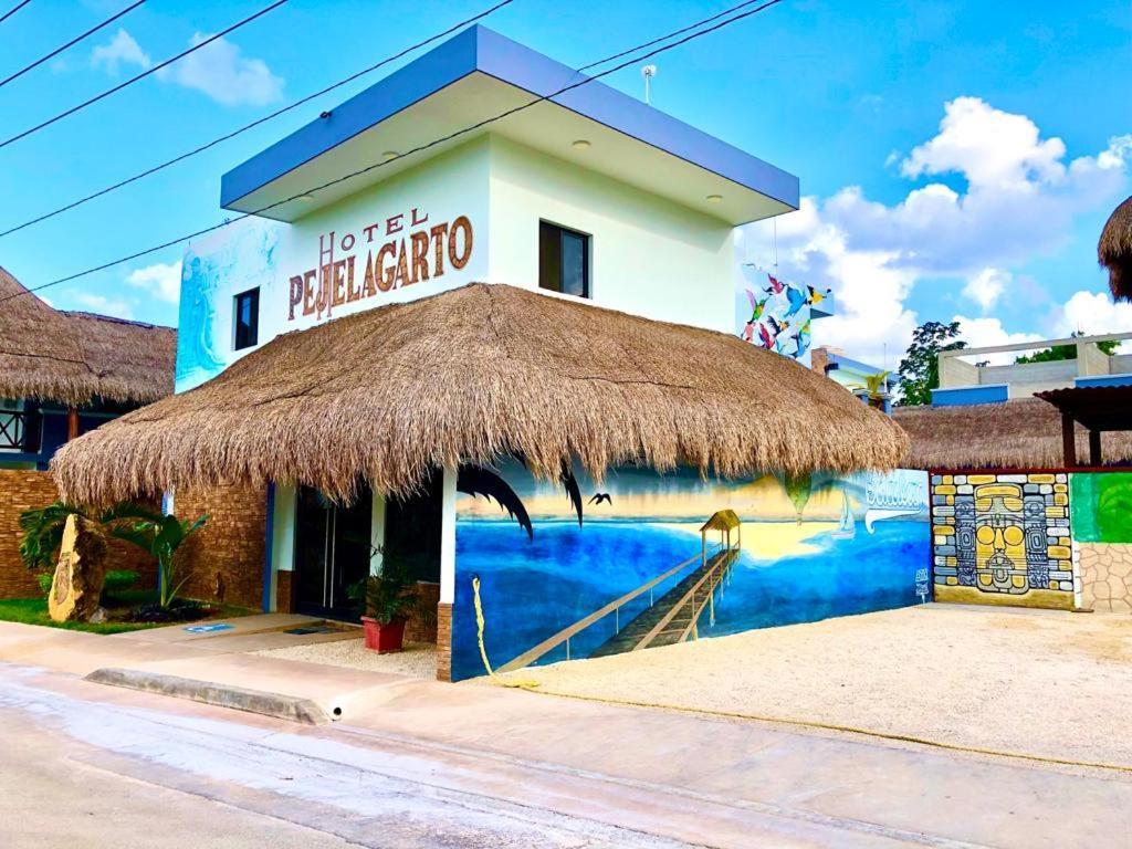 Hotel Pejelagarto Bacalar Exterior photo